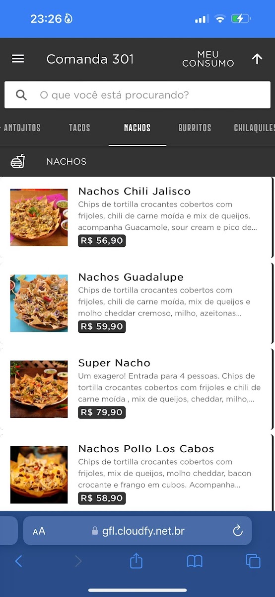 Menu Restaurante Guacamole Cocina Mexicana - Floripa-3