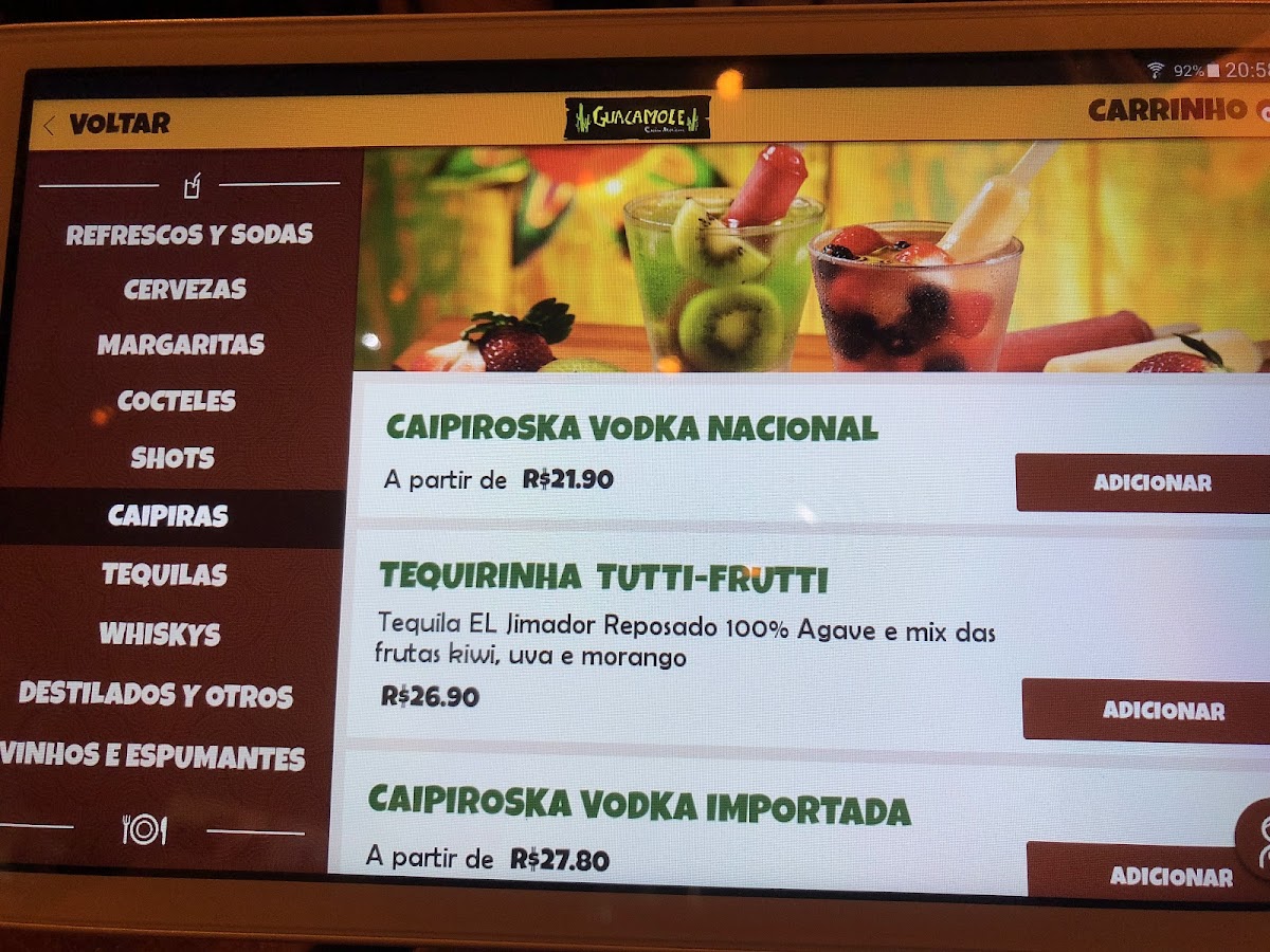 Menu Restaurante Guacamole Cocina Mexicana - Floripa-9